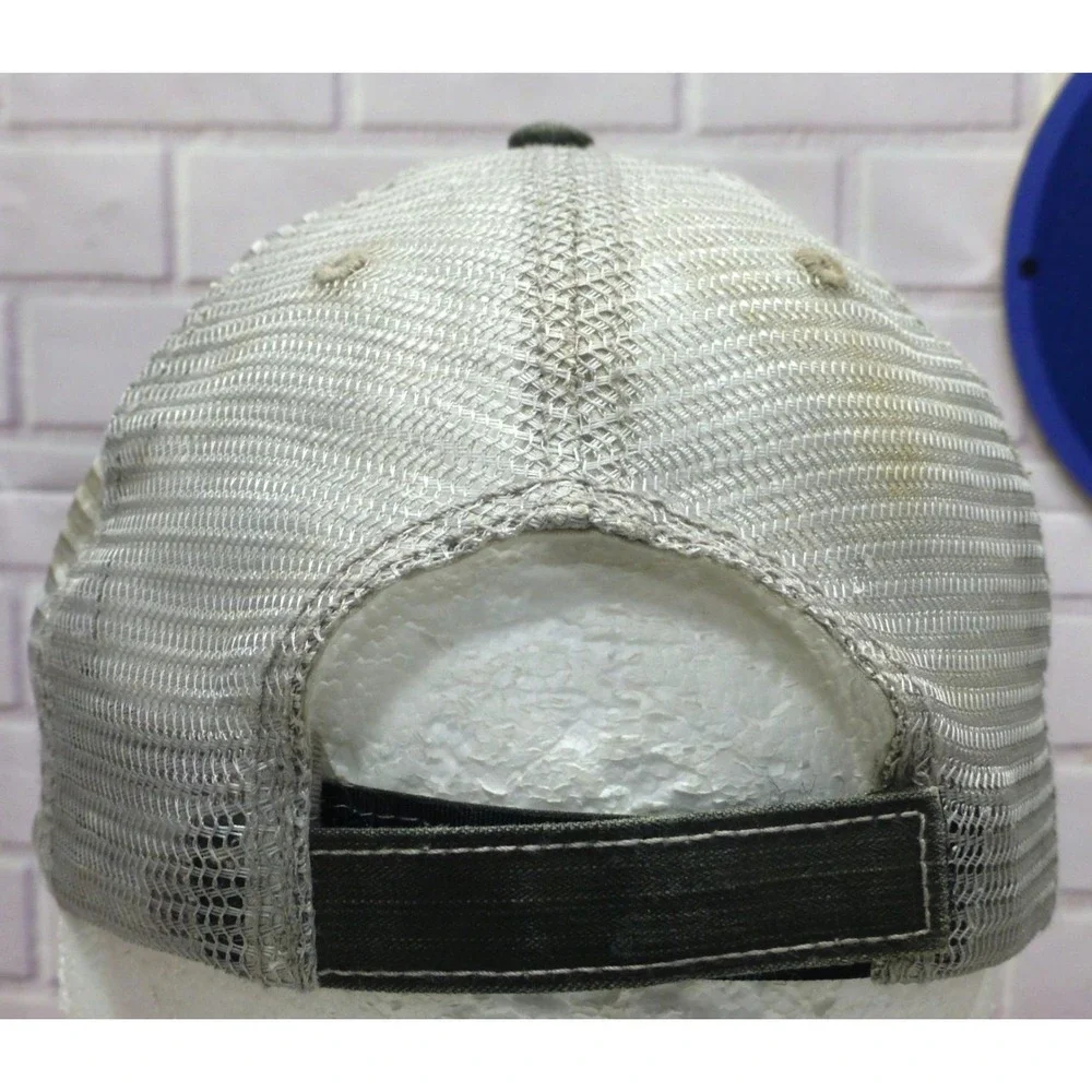 Yard Work Expert Distressed Trucker Hat With Mesh Back Adjustable Strap